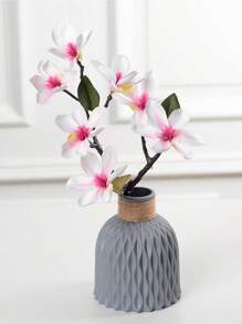 1 chiếc bình hoa nhựa họa tiết sóng nước sang trọng thời trang, bình hoa chống vỡ trang trí nhà cửa, đồ trang trí phòng khách hiện đại - Nhiều màu - Xem 6