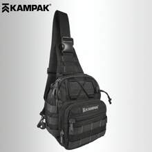 Pechera Multiusos Kampak KR07 Táctica Compacta de Gran Capacidad Multicompartimentos - Negro - Ver 2