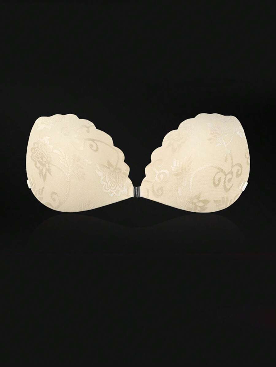 Hidden Adhesive Bra Sexy Silicone Lace Bra, For Large Bust Uplift And Small Bust Enhance