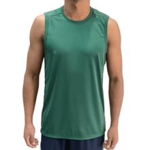 KIT 5 Men's Dry Fit Tank Top - Casual - Training - Gym - Sports - Exercises - Running - 白色 - 查看 4