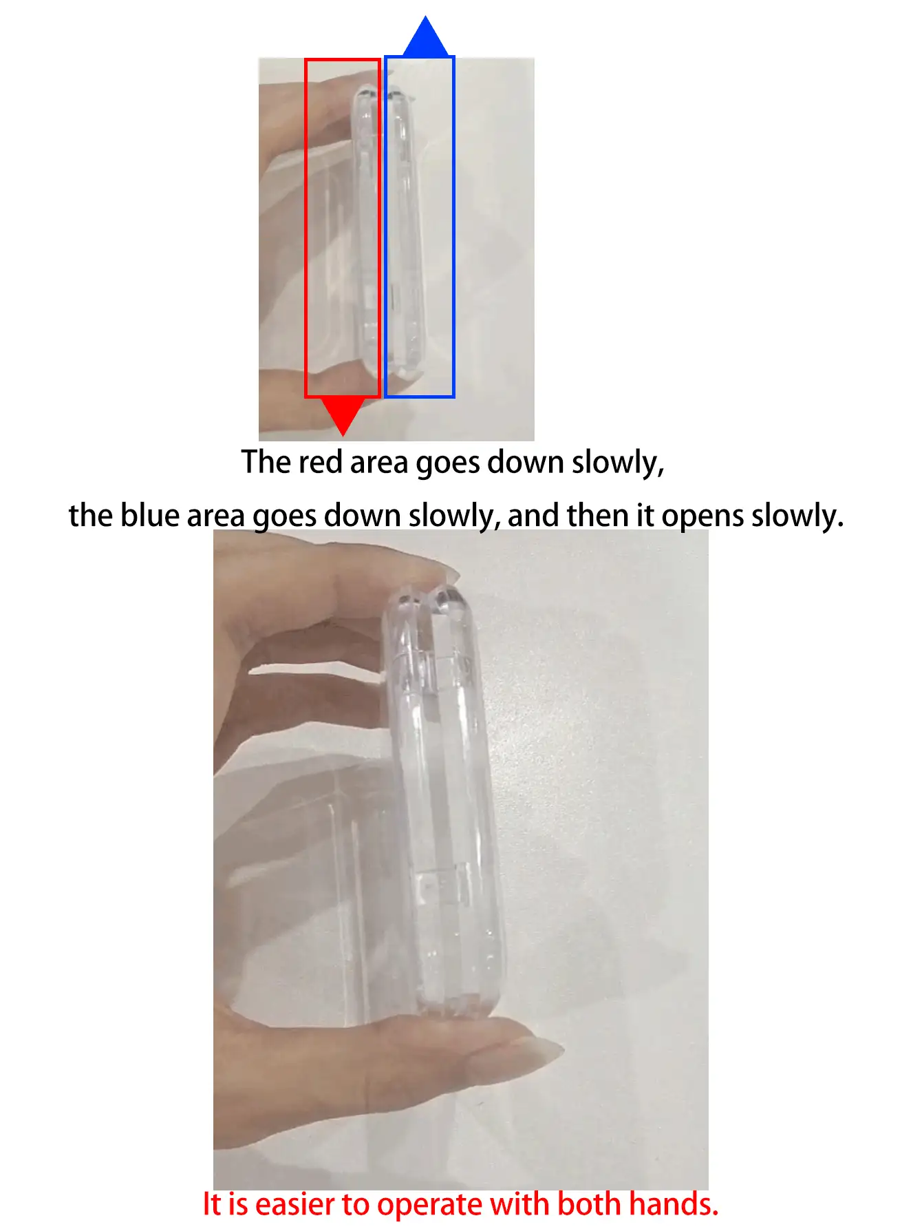 5/9 件透明塑料指甲展示和收纳盒套装，可堆叠矩形收纳盒，用于存放指甲尖、丙烯酸指甲、珠宝和珠子。可用于美甲展示和保存 - 無色 - 查看 12