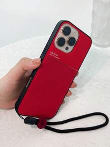 Ốp điện thoại silicon chống trượt chống vân tay họa tiết đá cẩm thạch sáng tạo tương thích với iPhone 16 Pro Max/16 Pro/16, iPhone 15 Pro Max/15 Pro/15, iPhone 14/13/12/11/XS/7/8 - Đỏ - Xem 5