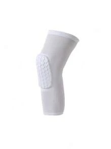 1 chiếc bao chân hình tổ ong, bảo vệ ống chân cho nam khi chơi bóng đá/bóng bầu dục, thiết bị cố định chống va chạm chống trượt, chuyên nghiệp cho cầu lông (Số lượng hình tổ ong thay đổi) - Nhiều màu - Xem 11