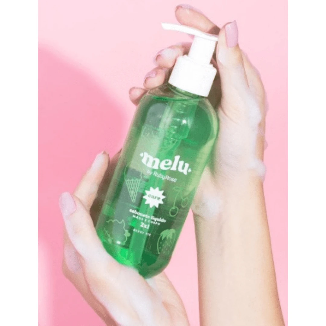 Liquid Hand And Body Soap 250 Ml Melu By Ruby Rose RR4002 - 綠色 - 查看 1