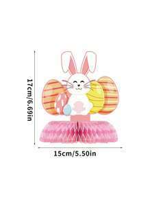 9/12 pezzi Nuovi Decorazioni per Feste di Pasqua, Set di Decorazioni Appese a Spirale con Striscione di Pasqua