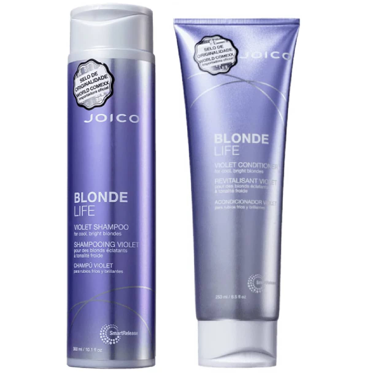 Joico Blonde Life Violet Shampoo + Conditioner Kit - 紫色 - 查看 1