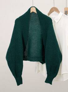 1 件女士秋冬新款针织披肩（多款可选） - 純色 - 查看 19
