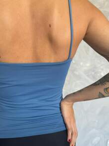Women Tank Tops & Camis - Blue - View 3