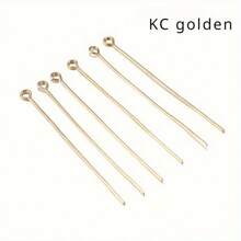 200个/包 眼头针 多尺寸眼针 珠宝针 珠宝配件 DIY珠宝制作 珠宝用品 眼针