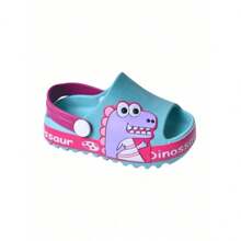 Crok Babuche Sandal Baby Boy Dinosaur Male Cute Child Lightweight Comfortable Slide Slipper JstRoupasBR - 綠色 - 查看 2