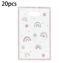 30 chiếc/50 chiếc/100 chiếc Túi quà phong cách Boho màu hồng có hình trái tim, Chúc mừng sinh nhật, Trái tim, Tiệc tắm, Hoạt hình, Dễ thương, Lãng mạn, Túi chống thấm nước, Túi đựng đồ trang sức, Túi xách quà tặng cho sinh nhật, ngày lễ, tụ họp, Quà tặng tiệc - Nhiều màu - Xem 6