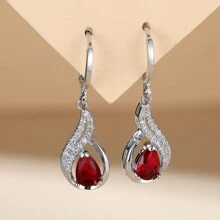 1 Pair Fashion Elegant Teardrop Earrings, Suitable For Daily Wear - Earrings Earrings - View 16