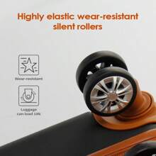 UUH 4 件套 28 英寸行李箱套装，硬壳轻便，带 TSA 锁，13/20/24/28，大容量耐用行李箱，防水家庭行李箱套装行李箱套装旅行箱行李箱旅行箱手提箱旅行行李随身携带 - 黑色 - 查看 9