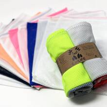 EARTLIFE Set de 12 Bolsas Reutilizables Ecológicas Ideales para Almacenar Frutas/Verduras, Lavandería, Juguetes y Más. Disponibles en Diversos Colores - Tamaño 29 x 34 cm - Multicolor - Ver 2