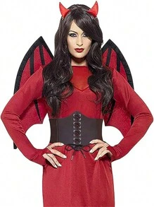 1件/2件腰套女士古风外穿全腰束腰夏季外穿腰夹纱布透气腰部瘦身腰套女士束身衣腰带用于连衣裙，腰部训练器腰部塑形用于腰部瘦身和收腹控制万圣节服装