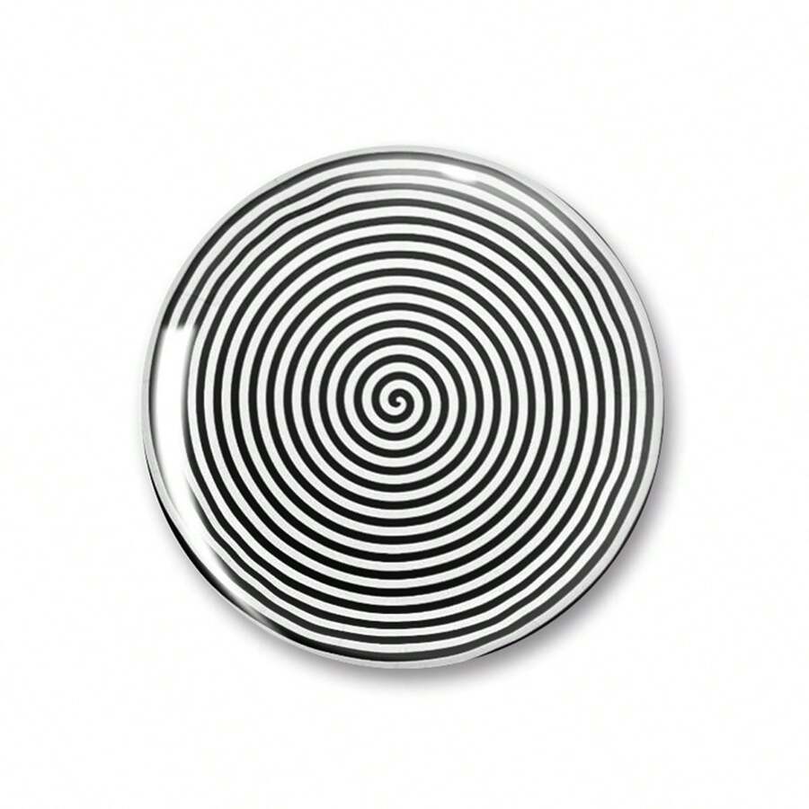 44mm 1.7 inch Pins Broach DIY Nút Snap-In Craft - màu đen - Xem 1