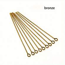 200个/包 眼头针 多尺寸眼针 珠宝针 珠宝配件 DIY珠宝制作 珠宝用品 眼针