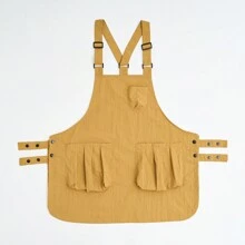 1 件装便利店员工制服日式杂货店背心和围裙女士 - 彩色 - 查看 10