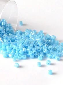 1,6 mm 11/0 Délica Perles 10g Perles de verre iridescentes arc-en-ciel couleur Japon 11/0 Délica Perles pour bracelet fabrication de bijoux
