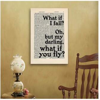 1pc Modern Inspirational English Phrases Poster Picture Art Ideal Gift For Bedroom Living Room Kitchen Bathroom Corridor Office Hotel Decoration Wall Home Decor Unframed