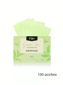 100 Miếng/Hộp Giấy Thấm Dầu Cho Mặt, Làm Mới Và Loại Bỏ Dầu, Di Động Và Có Thể Tháo Rời, Di Động Và Có Thể Tháo Rời, Hương Thơm Thực Vật, Dụng Cụ Trang Điểm Kiểm Soát Dầu Dễ Dàng, Unisex - Nhiều màu - Xem 13