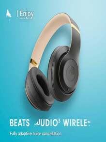 录音工程师 B 蓝牙耳机头戴式魔音主动降噪耳机适用于 Apple IPhone、iPad、笔记本电脑，适用于 IOS/Android 用户，适合家人、朋友、儿童、生日、圣诞节、冬季、节日立体声适合旅行工作笔记本电脑手机，降噪多功能耳机，无线模式，收音机模式，可接听电话，大电池持久耐用，稳定的无线信号传输 - 紅色 - 查看 4