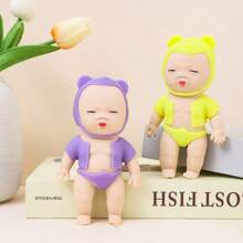 1 peça [Boneca feia de alívio de pressão adolescente de 15 cm] Brinquedo de apertar para alívio do estresse, presente de mordaça, design engraçado: design exclusivo de boneca feia, traz diversão e risos sem fim, função de apertar: alivia o estresse, libera emoções negativas a qualquer momento, acalma o humor, presente perfeito: adequado para amigos, colegas de classe, família, adiciona interação e diversão, multicenas: aplicável ao escritório, casa, escola e vários ambientes, alivia o estresse a qualquer momento