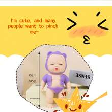 1 peça [Boneca feia de alívio de pressão adolescente de 15 cm] Brinquedo de apertar para alívio do estresse, presente de mordaça, design engraçado: design exclusivo de boneca feia, traz diversão e risos sem fim, função de apertar: alivia o estresse, libera emoções negativas a qualquer momento, acalma o humor, presente perfeito: adequado para amigos, colegas de classe, família, adiciona interação e diversão, multicenas: aplicável ao escritório, casa, escola e vários ambientes, alivia o estresse a qualquer momento