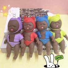 1 peça [Boneca feia de alívio de pressão adolescente de 15 cm] Brinquedo de apertar para alívio do estresse, presente de mordaça, design engraçado: design exclusivo de boneca feia, traz diversão e risos sem fim, função de apertar: alivia o estresse, libera emoções negativas a qualquer momento, acalma o humor, presente perfeito: adequado para amigos, colegas de classe, família, adiciona interação e diversão, multicenas: aplicável ao escritório, casa, escola e vários ambientes, alivia o estresse a qualquer momento