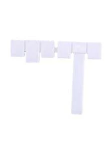 10 kẹp cố định khóa cố định cao cấp - Phụ kiện ngăn kéo có thể điều chỉnh cho ngăn chia 32 gót và ngăn chia dài 45cm - Giải pháp lắp đặt dễ dàng và cố định chắc chắn, Phụ kiện ngăn kéo DIY Khóa cố định bên hông Khóa mở rộng Khóa cố định Khóa chữ thập, Phụ kiện ngăn kéo Khóa mở rộng Khóa cố định bên hông Khóa cố định cho ngăn chia dài 32 và 45cm - trắng - Xem 7