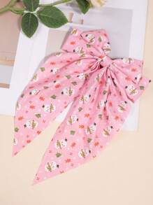 5 件套女士圣诞派对时尚配饰，包括鹿、雪花、雪人、圣诞树、蝴蝶结发夹 - 彩色 - 查看 5