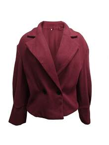 Autumn/Winter Fashion Solid Color Short Blazer For Women