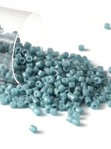 10g/管日本 Mi Yu Ki Delica 珠子 11/0 磨砂哑光色 2000 颗玻璃种子珠适用于 DIY 工艺珠宝手链制作 - 玻璃珠 - 查看 7