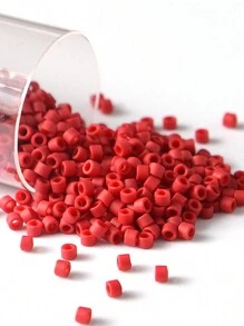 10g/管日本 Mi Yu Ki Delica 珠子 11/0 磨砂哑光色 2000 颗玻璃种子珠适用于 DIY 工艺珠宝手链制作 - 玻璃珠 - 查看 9