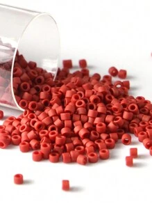 10g/管日本 Mi Yu Ki Delica 珠子 11/0 磨砂哑光色 2000 颗玻璃种子珠适用于 DIY 工艺珠宝手链制作 - 玻璃珠 - 查看 5