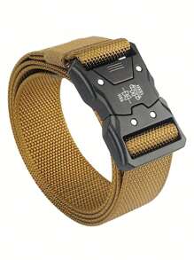 3pcs Quick Release Nylon Tactical Belt, Suitable For Sportswear, Outdoor Training And Casual Occasions, Gift For Men, Casual, Business, Boyfriend, Husband, Father, Daily Wear, Fashion, Youth, Outdoor, Holiday, Sports, Travel, Street - Multicolor - View 5