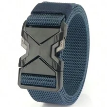 1pc Men's Tactical Belt, With Quick-Release Buckle - Breathable & Durable Nylon Material, Sporty Style Suitable For Hunting And Outdoor Activities - Multicolor - View 16