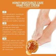 Kem dưỡng chân ZKZR - Dưỡng ẩm, nuôi dưỡng và làm dịu da nứt nẻ, bong tróc và khô - trái cam - Xem 5