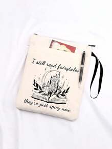 1 件 Smut 书套 Spicy Book Reader 礼物书香书套黑暗浪漫 Spicy Booktok 礼物书迷书拉链袋 - 彩色 - 查看 1