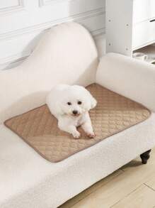 可重复使用可洗宠物垫，防滑吸水易干，适用于宠物训练厕所 - 卡其色 - 查看 14