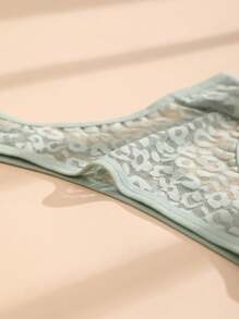 8 PCS Women's Leopard Lace Thong Sexy Low Waist Panties Comfortable And Breathable Lingerie Underwear - Multicolor - View 9