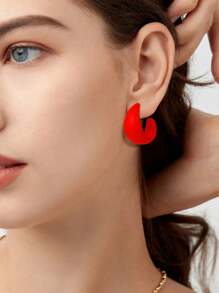 9 Của Đầy màu sắc Hình dạng Bông tai stud - Nhiều màu - Xem 8