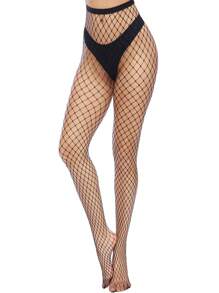 1 Cặp vớ lưới thời trang nữ, phong cách cổ điển, thiết kế phổ biến của Châu Âu và Mỹ - màu đen - Xem 3