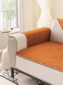 1 szt. Nowoczesny, lekki, luksusowy pokrowiec na sofę z żakardu, prosty styl na cztery pory roku, odporny na brud i zarysowania przez zwierzęta, dekoracja świąteczna, łatwy do czyszczenia, odpowiedni do sofy w kształcie litery L