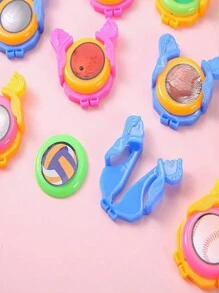 Đồ chơi bắn súng cao su xoay đĩa bay hoạt hình - Nhiều màu - Xem 6
