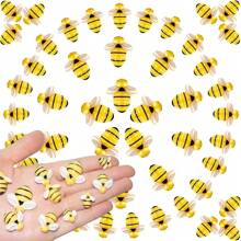 25 件微型树脂蜜蜂装饰 蜜蜂形工艺装饰 微型树脂蜜蜂装饰 平背蜜蜂件 艺术和工艺品装饰品 DIY 派对装饰、蜜蜂主题生日派对桌面装饰、家居装饰、节日装饰、节日用品、节日布置、场景装饰 - 常規款 - 查看 1