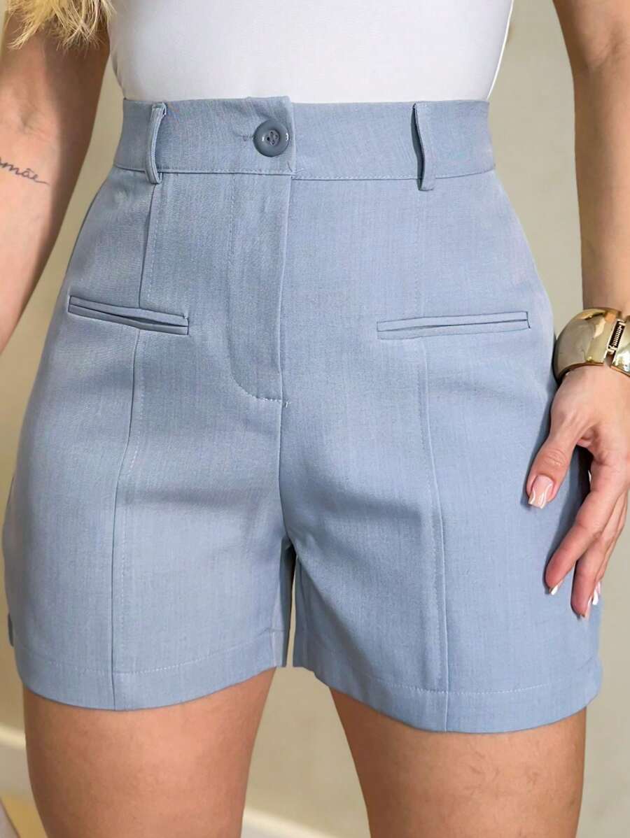 MISS RABBIT WOMEN'S SHORTS - 灰色 - 查看 1