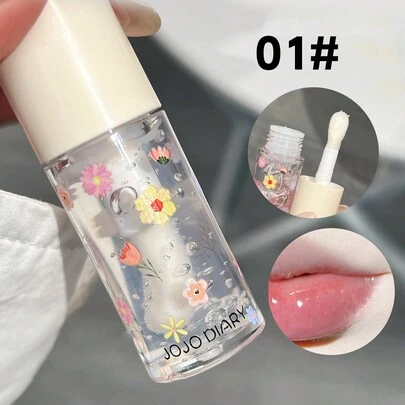 亮泽啫喱唇油，滋润并淡化唇纹