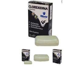 Sabonete Clorexidina Dermatite e Coceira Cães e Gatos World Dugs 80g