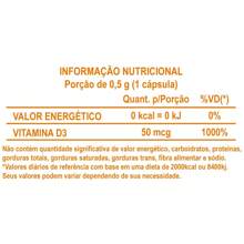 Natunectar KIT 2 Vitamin D - 500mg 60 Capsules Ergocalciferol, Calciferol 2,000 - 其他 - 查看 3
